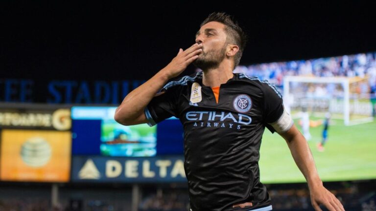Total score David Villa